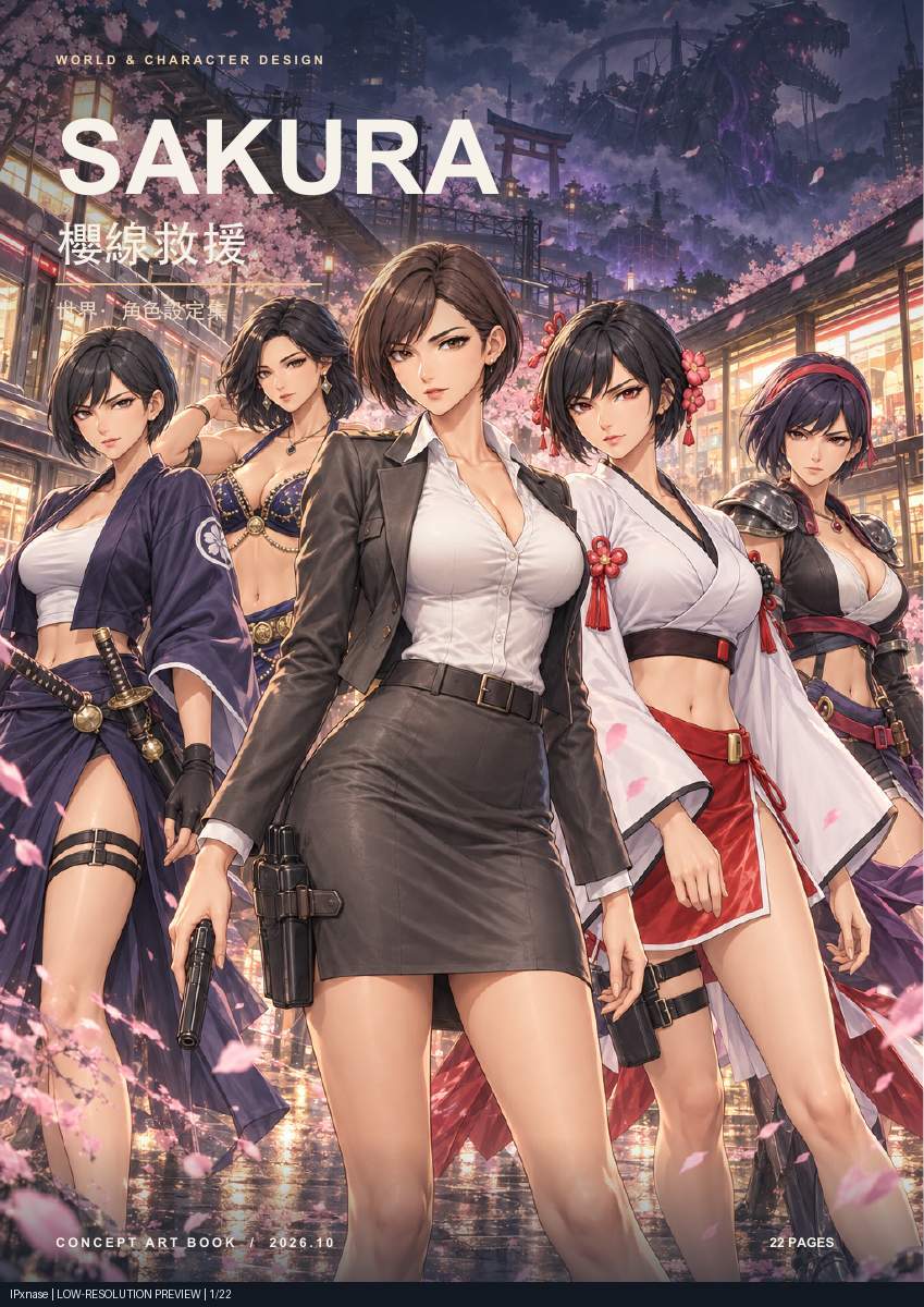 SAKURA|櫻線救援 — 世界·角色設定集